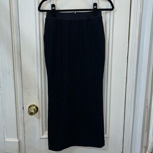 Uniqlo Ines de la Fressange Wool Pinstripe Skirt